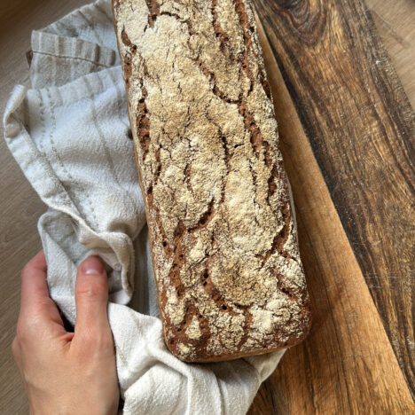 Żytnie ciasto marchewkowe na zakwasie